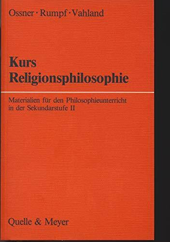 Kurs Religionsphilosophie. Schülerband