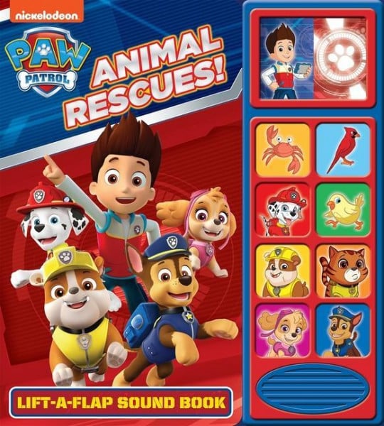 Paw Patrol Lift A Flap Sound Book OP