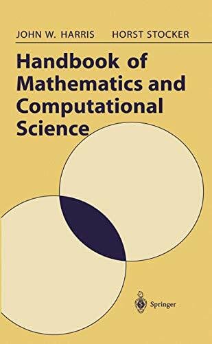 Handbook of Mathematics and Computational Science (Environmental Intelligence Unit)