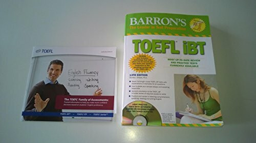 Barron's TOEFL iBT with CD-ROM and 2 Audio CDs (Barron's: the Leader in Test Preparation)