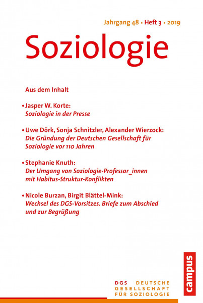 Soziologie Jg. 48 (2019) 3