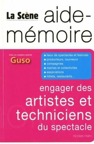 Engager des artistes et techniciens du spectacle