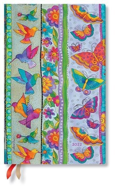 Kolibri und Schmetterlinge 12-Monatskalender 2022 Maxi Vertikal