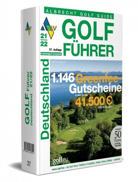 Albrecht Golf Führer Deutschland 21/22 inklusive Gutscheinbuch