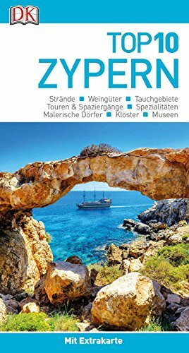 Top 10 Reiseführer Zypern: mit Extra-Karte und kulinarischem Sprachführer zum Herausnehmen
