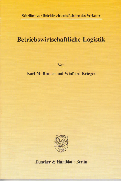 Betriebswirtschaftliche Logistik