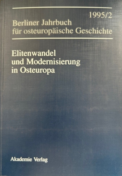 Elitenwandel und Modernisierung in Osteuropa