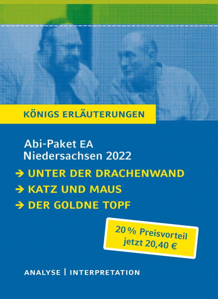 Abitur Deutsch Niedersachsen 2022 EA - Königs Erläuterungen-Paket