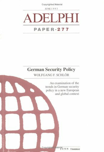 German Security Policy (Adelphi Papers)