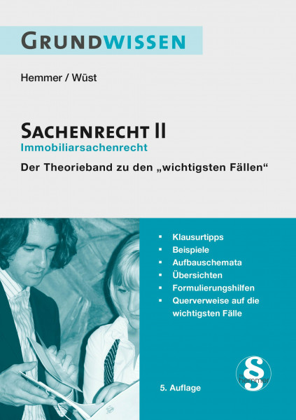 Grundwissen - Sachenrecht II: ImmobiliarsachenR