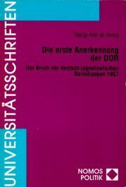 Die erste Anerkennung der DDR
