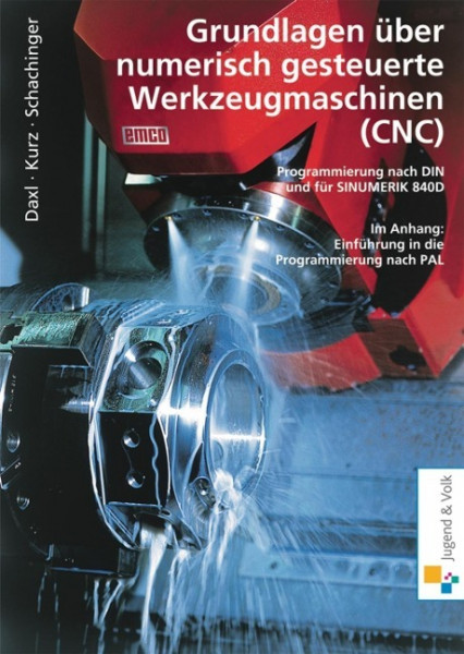 Grundlagen über numerisch gesteuerte Werkzeugmaschinen (CNC). Lehr- / Fachbuch