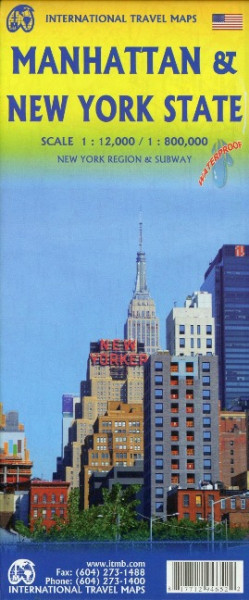 Manhatten 1 : 12 000 & NewYork Map 1 : 800 000