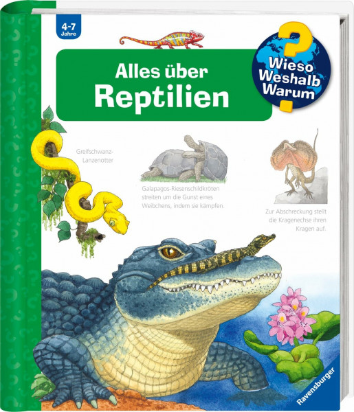 Wieso? Weshalb? Warum?, Band 64 - Alles über Reptilien (Sachbuch ab 4 Jahre - mit Klappen) (Kernreihe, 64)