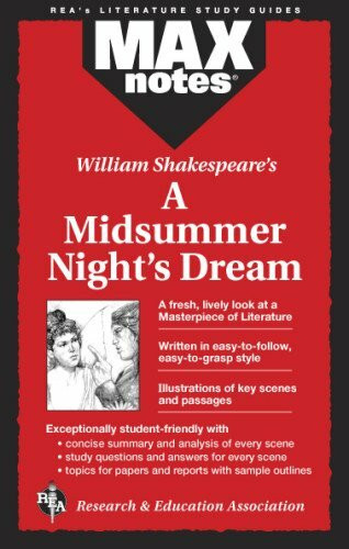 Midsummer Night's Dream, a (Maxnotes Literature Guides)