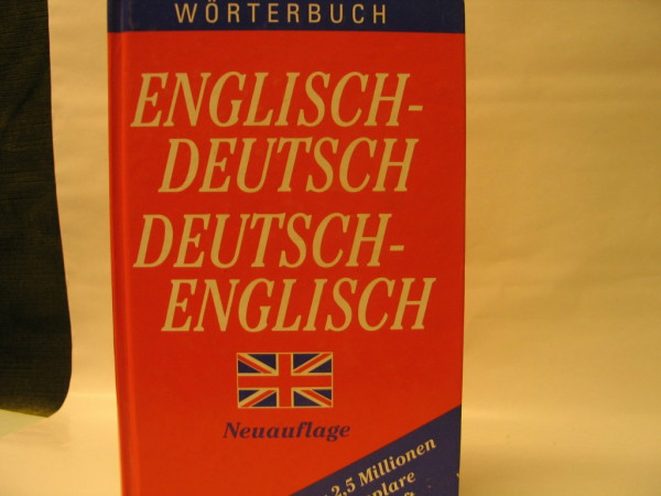 Wörterbuch Englisch-Deutsch, Deutsch-Englisch