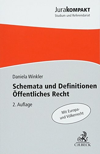 Schemata und Definitionen Öffentliches Recht: Mit Europa- und Völkerrecht