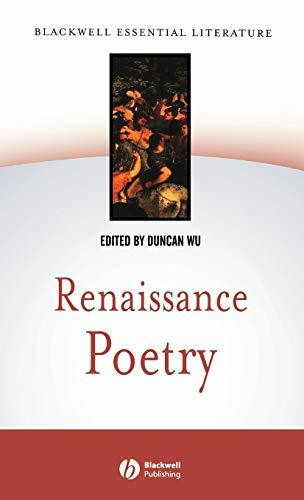 Renaissance Poetry (Blackwell Essential Literature)