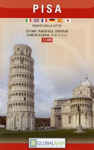 LAC Pianta della Citta Pisa 1 : 7 000