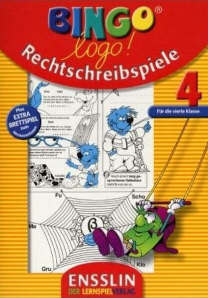 BINGO logo, Rechtschreibspiele, neue Rechtschreibung, Neuausgabe, Bd.4, Für die vierte Klasse: Für die 4. Klasse (BINGO-Lernspielprogramm)