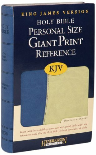 Personal Size Giant Print Reference Bible-KJV