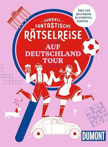 DUMONTs Fantastische Rätselreise Auf Deutschlandtour (DUMONT Geschenkbuch)