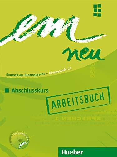 em neu 2008 Abschlusskurs: Deutsch als Fremdsprache / Arbeitsbuch mit Audio-CD