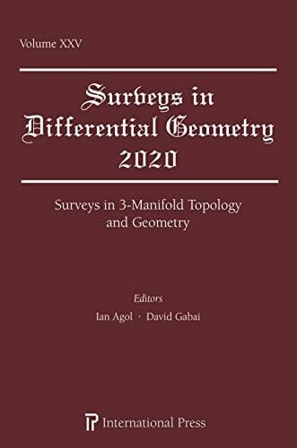 Surveys in 3-Manifold Topology and Geometry (Surveys in Differential Geometry)