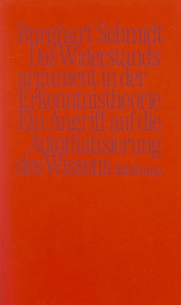 Das Widerstandsargument in der Erkenntnistheorie: Ein Angriff auf die Automatisierung des Wissens