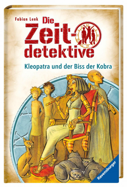 Die Zeitdetektive, Band 15: Kleopatra und der Biss der Kobra: Ein Krimi aus dem alten Ägypten