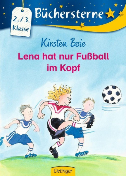 Lena hat nur Fußball im Kopf