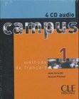 Campus 1 - Deutsche Ausgabe. 4 CD audio pour le cours