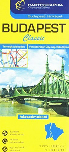 Budapest, Complete City Map