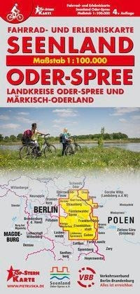 Seenland Oder-Spree Gesamtgebiet 1:100 000