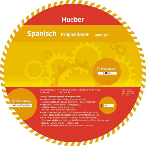 Wheel - Spanisch - Präpositionen