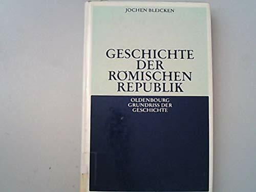 Geschichte der Römischen Republik