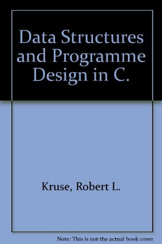 Data Structures and Programme Design in C.