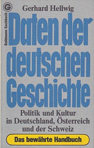 Daten der deutschen Geschichte
