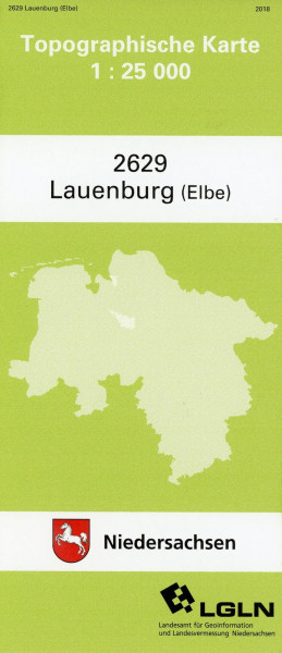 Lauenburg (Elbe) 1 : 25 000. (TK 2629/N)