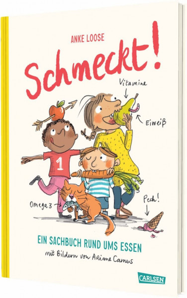 Schmeckt!: Ein Sachbuch rund ums Essen | Ernährung für Kinder ab 6. Gesund und mit Vergnügen.