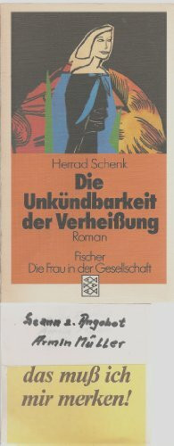 Die Unkündbarkeit der Verheissung: Roman