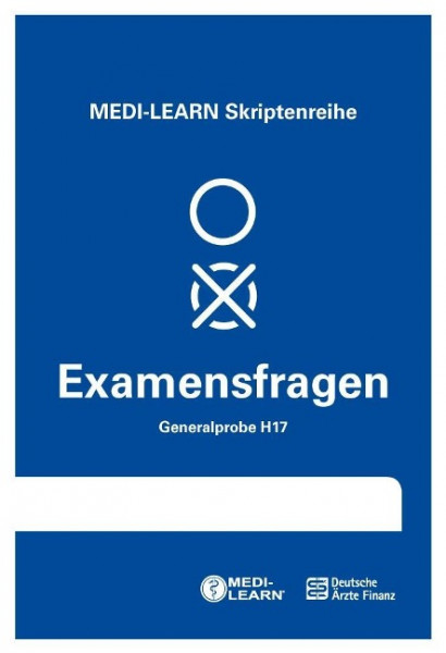 MEDI-LEARN Skriptenreihe: Generalproben H17