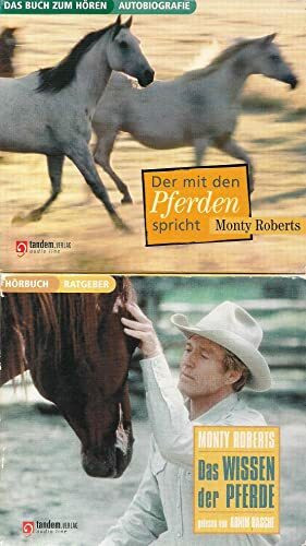 7 CD's in 2 Boxen vom Pferdeflüsterer Monty Roberts - Der mit den Pferden spricht + Das Wissen der Pferde