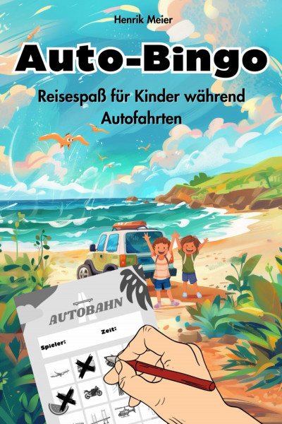 Auto-Bingo: Reisespaß für Kinder während Autofahrten