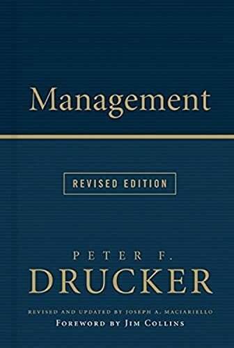 Management Rev Ed: Forew. by Jim Collins