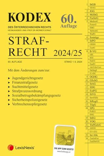 KODEX Strafrecht 2024/25 - inkl. App