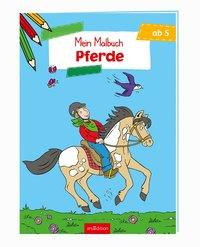 Malbuch ab 5 - Pferde