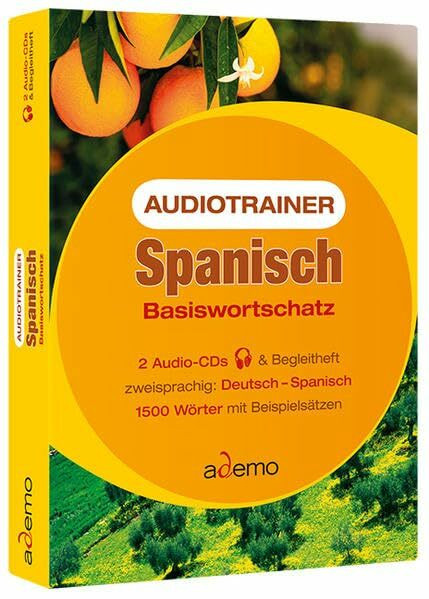 Audiotrainer Basiswortschatz Spanisch: Zweisprachig: Deutsch-Spanisch. 1500 Wörter mit Beispielsätzen. Für Anfänger, Wiedereinsteiger und Schüler der ... Wiedereinsteiger und Schüler der Klassen 5-8