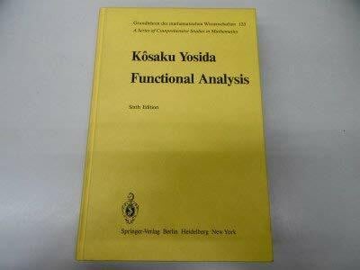 Functional Analysis (Grundlehren Der Mathematischen Wissenschaften)