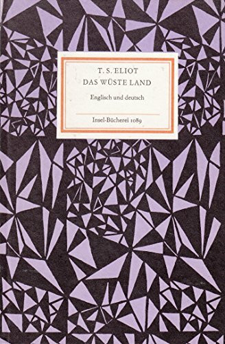 Das wüste Land. Englisch und deutsch (Insel-Bücherei 1089)